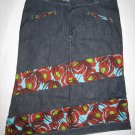 Jeans skirt shorter (bl)