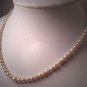 Antique Pearl Necklace Deco Strand White Gold Vintage