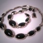 Vintage Mexican Taxco Sterling Silver Set Necklace Bracelet Earrings