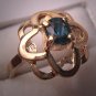 Beautiful Vintage Sapphire Ring, Estate 14K Yellow Gold from the Fine Jewelry Estate Collection