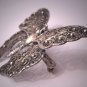 Rare Antique Georgian Silver Tremblant Butterfly Pin Victorian Brooch