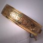 Antique Yellow Gold Bangle Bracelet Vintage Victorian