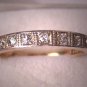 Vintage Platinum Diamond Wedding Band Antique Art Deco Ring