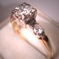 Antique Diamond Wedding Ring Vintage