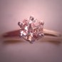 Antique Tiffany Set Diamond Wedding Ring Vintage Platinum Engagement