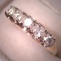 Antique Diamond Wedding Band Ring .50ctw Vintage Art Deco