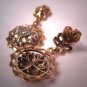 Antique Diamond Earrings Vintage Victorian Art Deco Gold