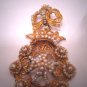 Antique Georgian Pendant Necklace Gold Seed Pearls 1790