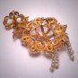 Antique Georgian Pendant Necklace Gold Seed Pearls 1790