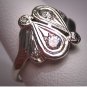 Antique Diamond Wedding Ring Vintage Art Deco W. Gold 7