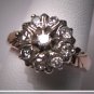 Antique Diamond Wedding Ring Vintage Victorian Georgian