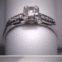 Antique Diamond Wedding Ring Platinum Vintage Art Deco