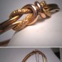 Antique Victorian Gold Bangle Bracelet Vintage English