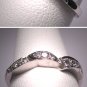 Antique Diamond Wedding Band Ring Vintage Art Deco W.G.
