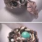 Antique Georgian Victorian Turquoise Gold Ring 1800s