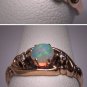 Antique Opal Diamond Ring Wedding Vintage Victorian
