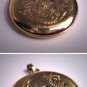 Antique Gold Locket Vintage Art Deco Pendant Floral