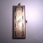 Antique Gold Enameled Locket Victorian Art Deco Pendant