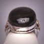 Antique Victorian Smokey Quartz Ring Gold Floral Art Deco 1900