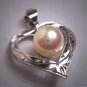 Antique Mikimoto Style Pearl Necklace Japanese Akoya Sterling Silver