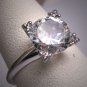 Antique White Sapphire Wedding Ring Vintage Art Deco Engagement 1930