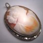 Antique Victorian Cameo Neo-Classic Pendant Goddess Art Deco 1920