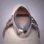 Antique Victorian Agate Ring Vintage c.1900 Vintage Tortoise