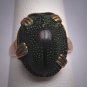 Rare Antique Scarab Ring Vintage Victorian Art Deco Gold c.1900 - Egyptian Revival