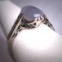 Vintage 4.25 CT Star Sapphire Ring Antique Art Deco Wedding Filigree 1930