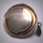 Antique Carnelian Gold Gilt Locket Pendant for Necklace Vintage Victorian Revival