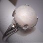 Vintage Australian Opal Ring Art Deco Wedding Sterling Silver 1920's Uncas