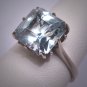 Antique Vintage Aquamarine Diamond Wedding Ring Deco H. Stern Styling 4cts