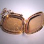 Antique Victorian Ornate Engraved Locket Vintage 14K Gold 1800's Pendant Fob for Necklace