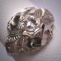 Antique Old Rose Cut Diamond Wedding Ring 18K Art Deco Vintage White Gold Engagement 1920