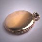 Antique Victorian Gold Locket Pendant Floral Heart Vintage c.1920