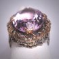 Antique Rose de France Amethyst Ring Pearl Victorian Early 1900's Wedding