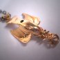 Rare Antique Bird Diamond Necklace Vintage 19th Century Victorian Edwardian Gold Pendant