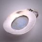 Vintage Large Moonstone Pendant Necklace Victorian Arts and Crafts Style