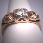 Antique Diamond Wedding Ring Victorian Art Deco Vintage Engagement Band 1920