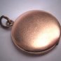 Antique Gold Locket Ornate Chased Repousse Vintage Victorian Fob Charm Pendant Art Nouveau