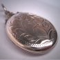 Antique Sterling Silver Locket Vintage Georgian Victorian 1800s