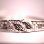 Vintage Sapphire Bracelet Silver Retro Art Deco
