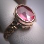Antique Ruby Red Spinel Wedding Ring Gold Victorian - Art Deco c.1900
