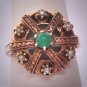 Antique Jade Seed Pearl Wedding Ring Victorian Gold