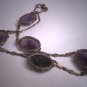 Antique Victorian Amethyst Necklace Art Deco Floral Vintage 1900s