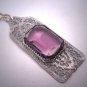 Antique Amethyst Necklace Vintage Art Nouveau Deco 20's Ostby Barton Titanic