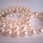 Antique Akoya Pearl Necklace Graduated Strand Vintage Art Deco White Gold