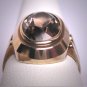 Antique Smokey Quartz Ring Victorian Art Deco Gold Wedding 1930