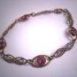 Vintage Pink Sapphire Bracelet Antique Art Deco 1920