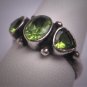 Antique Vintage Peridot Ring Victorian Art Deco Estate Wedding